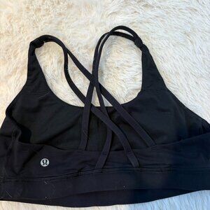 Black Lululemon Work out Bra